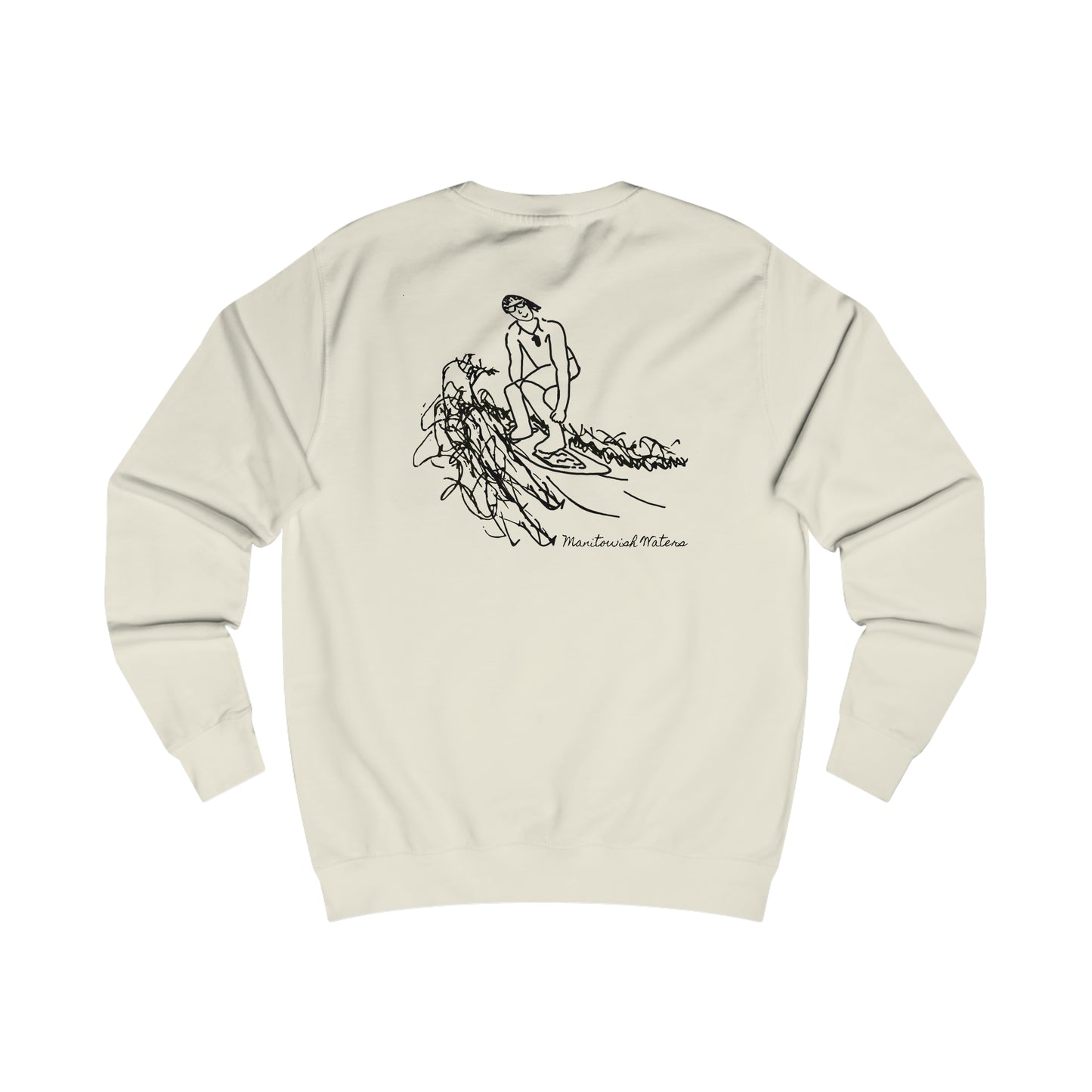 Manitowish Waters Surf Sketch - Men's Crewneck
