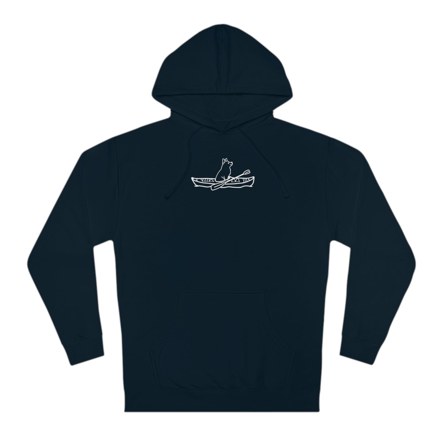 Kayak Dog Husky - Unisex Hooded Sweatshirt ITC