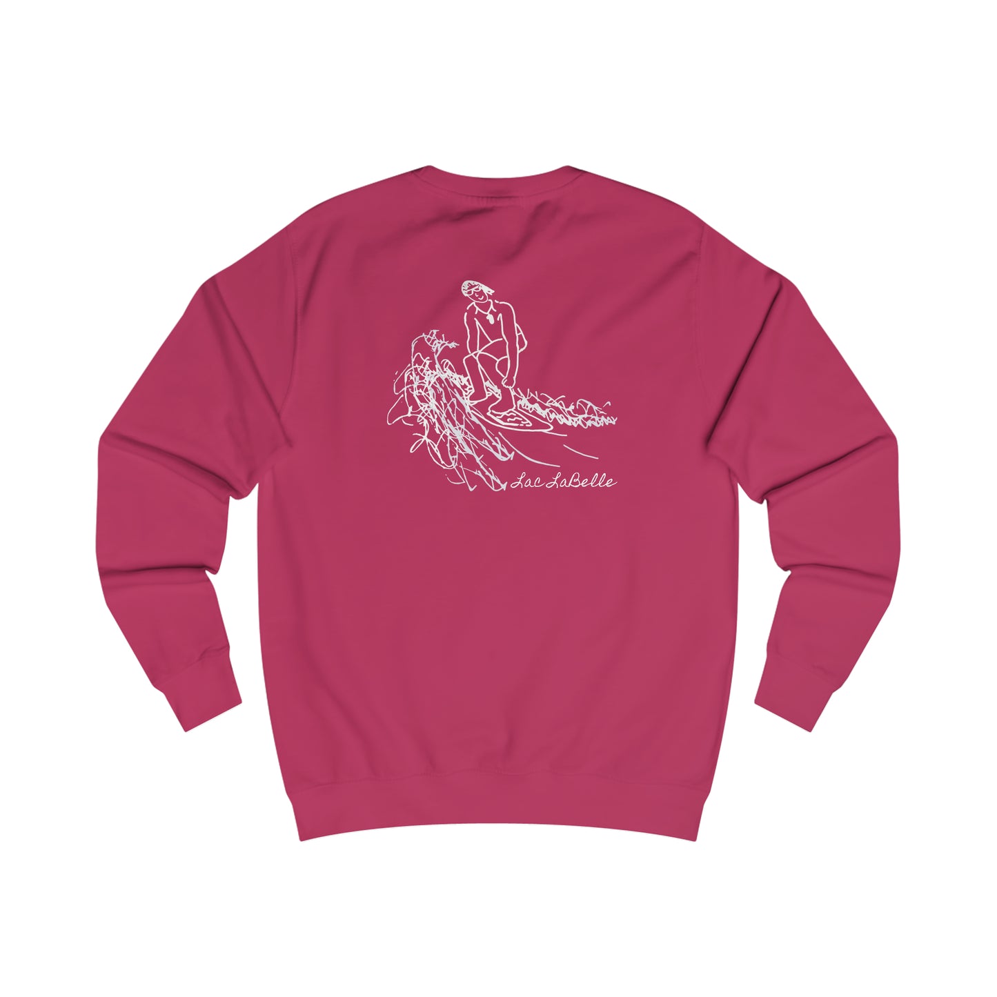 Surf Sketch, Lac LaBelle Men's Crewneck