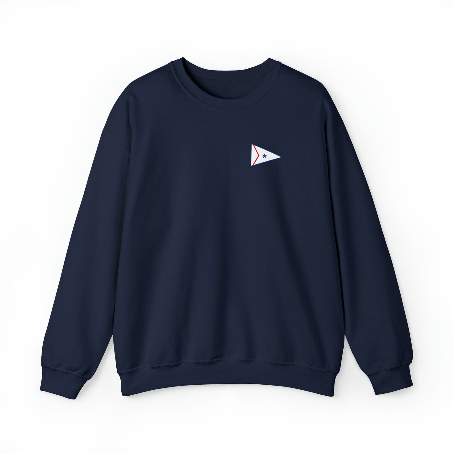 LaBelle Yacht Club Patch Plain Unisex Crewneck Sweatshirt Heavy Blend™