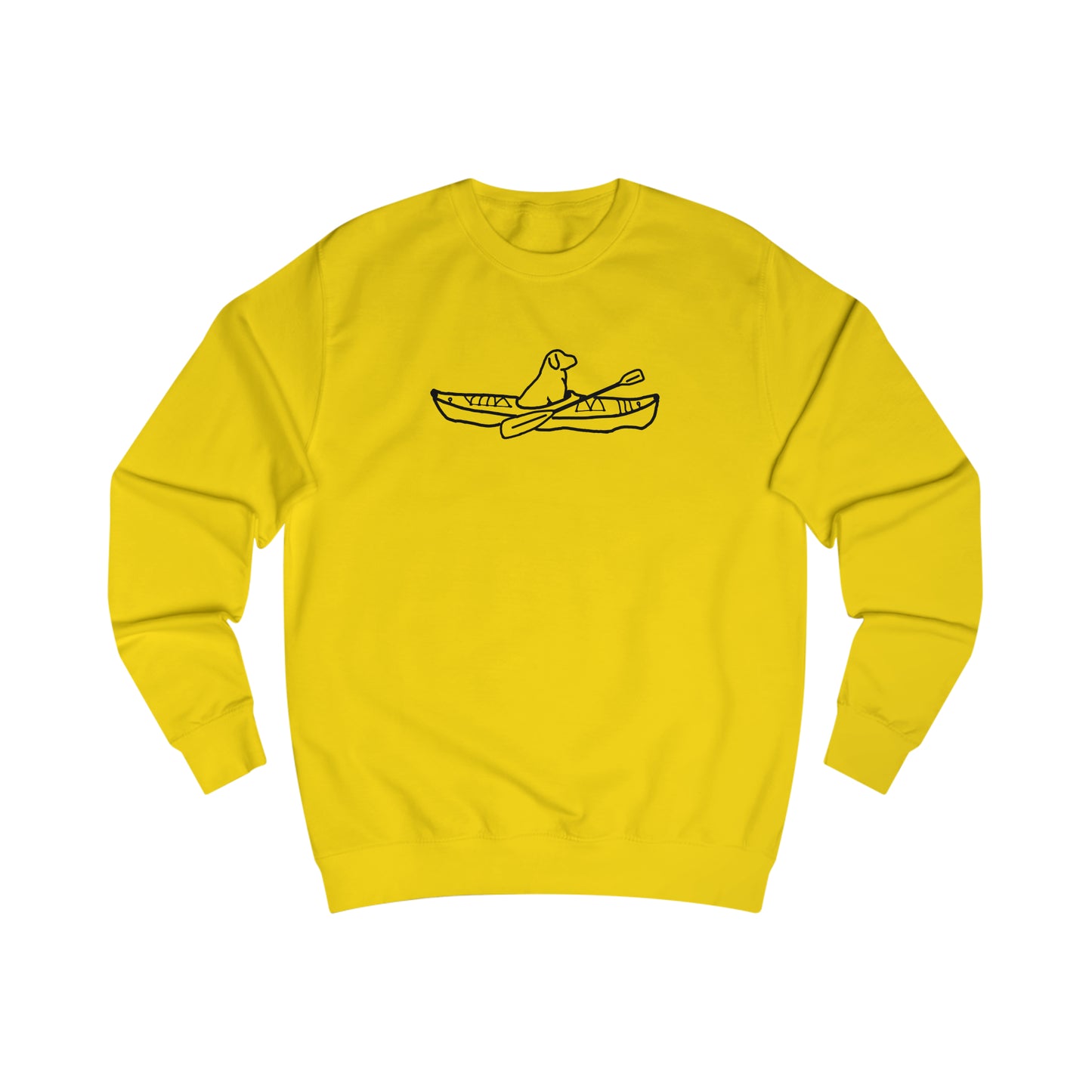Manitowish Waters Kayak Dog - Men's Sweatshirt