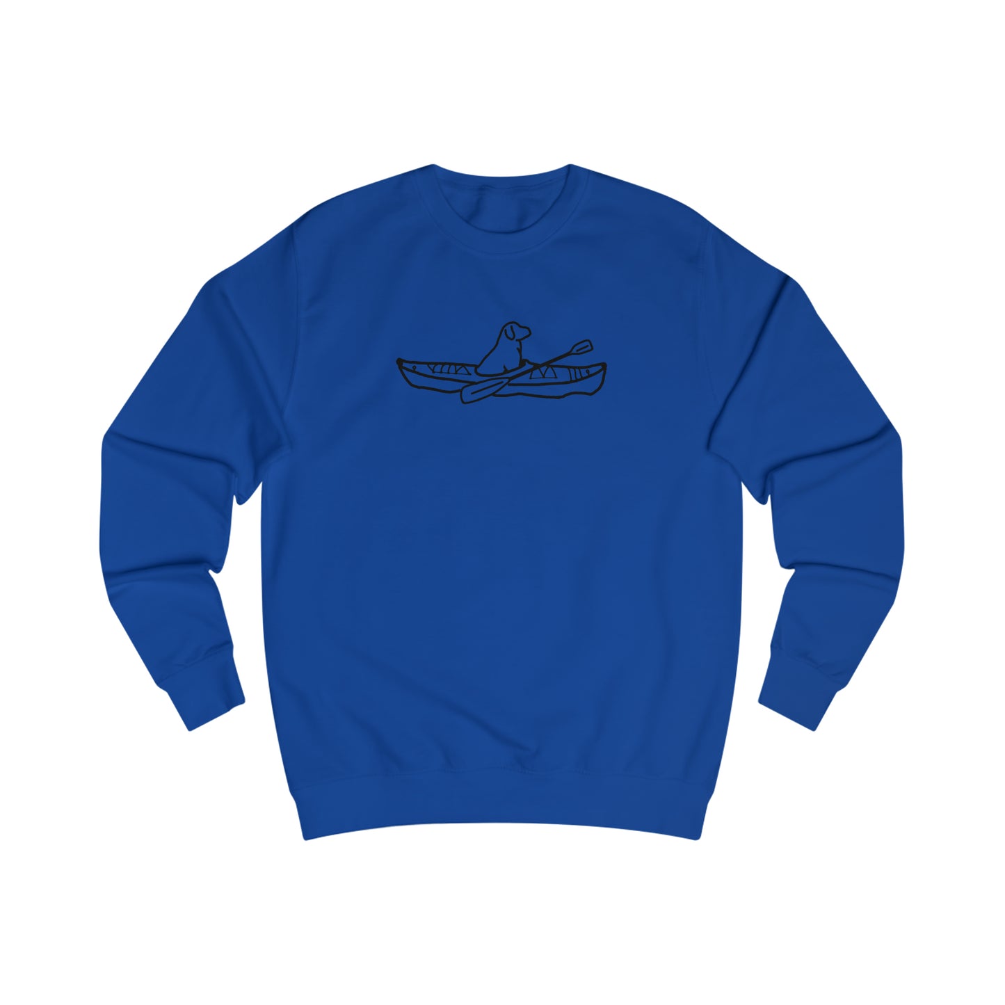 Manitowish Waters Kayak Dog - Men's Sweatshirt