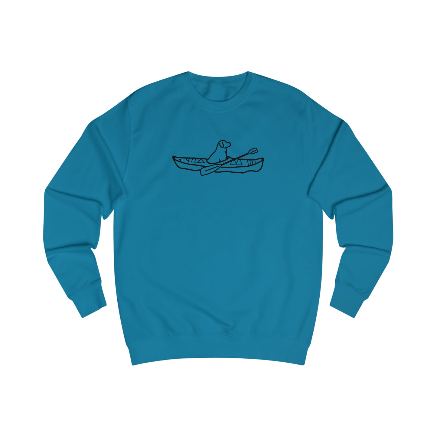 Manitowish Waters Kayak Dog - Men's Sweatshirt