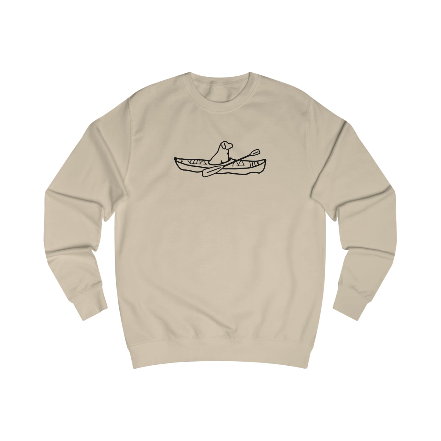 Manitowish Waters Kayak Dog - Men's Sweatshirt