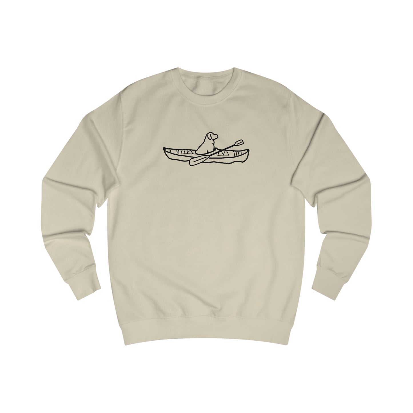 Manitowish Waters Kayak Dog - Men's Sweatshirt