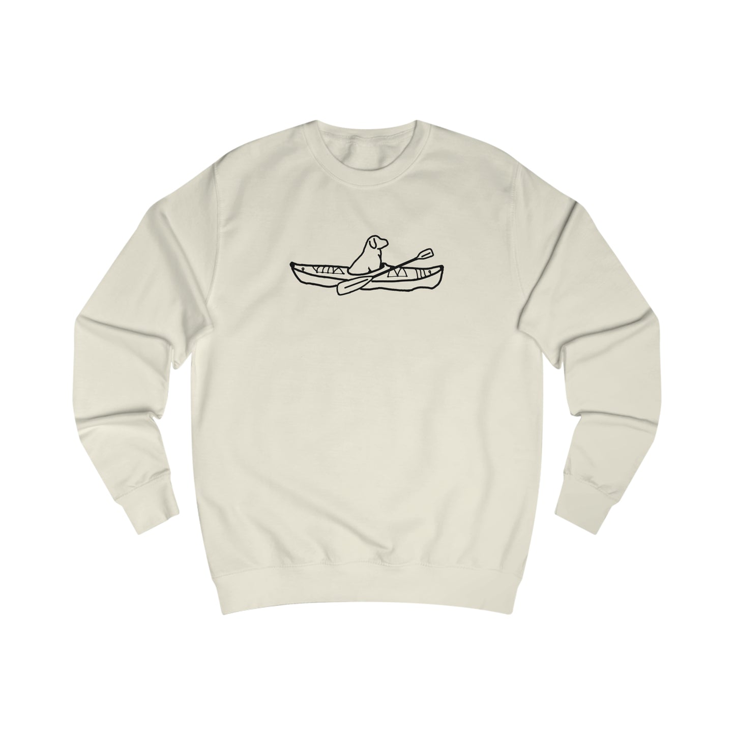 Manitowish Waters Kayak Dog - Men's Sweatshirt