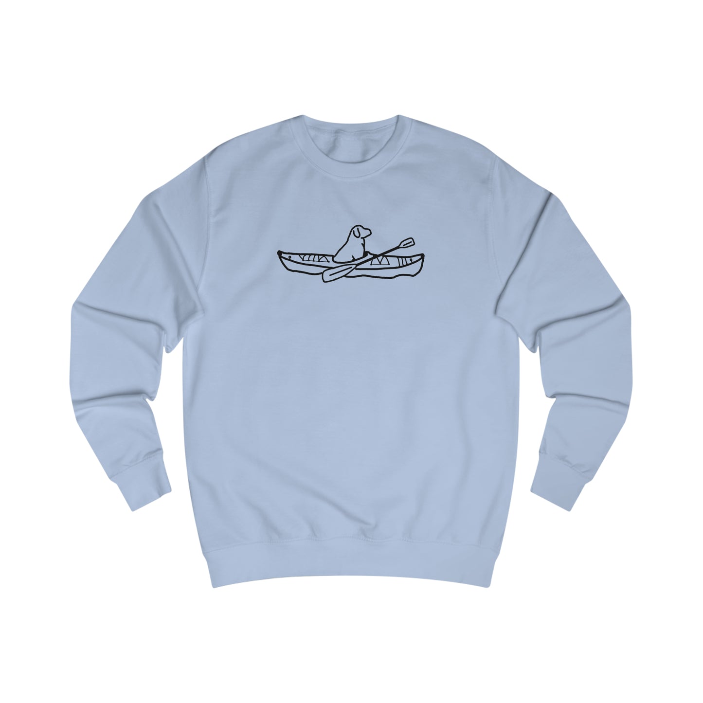 Manitowish Waters Kayak Dog - Men's Sweatshirt