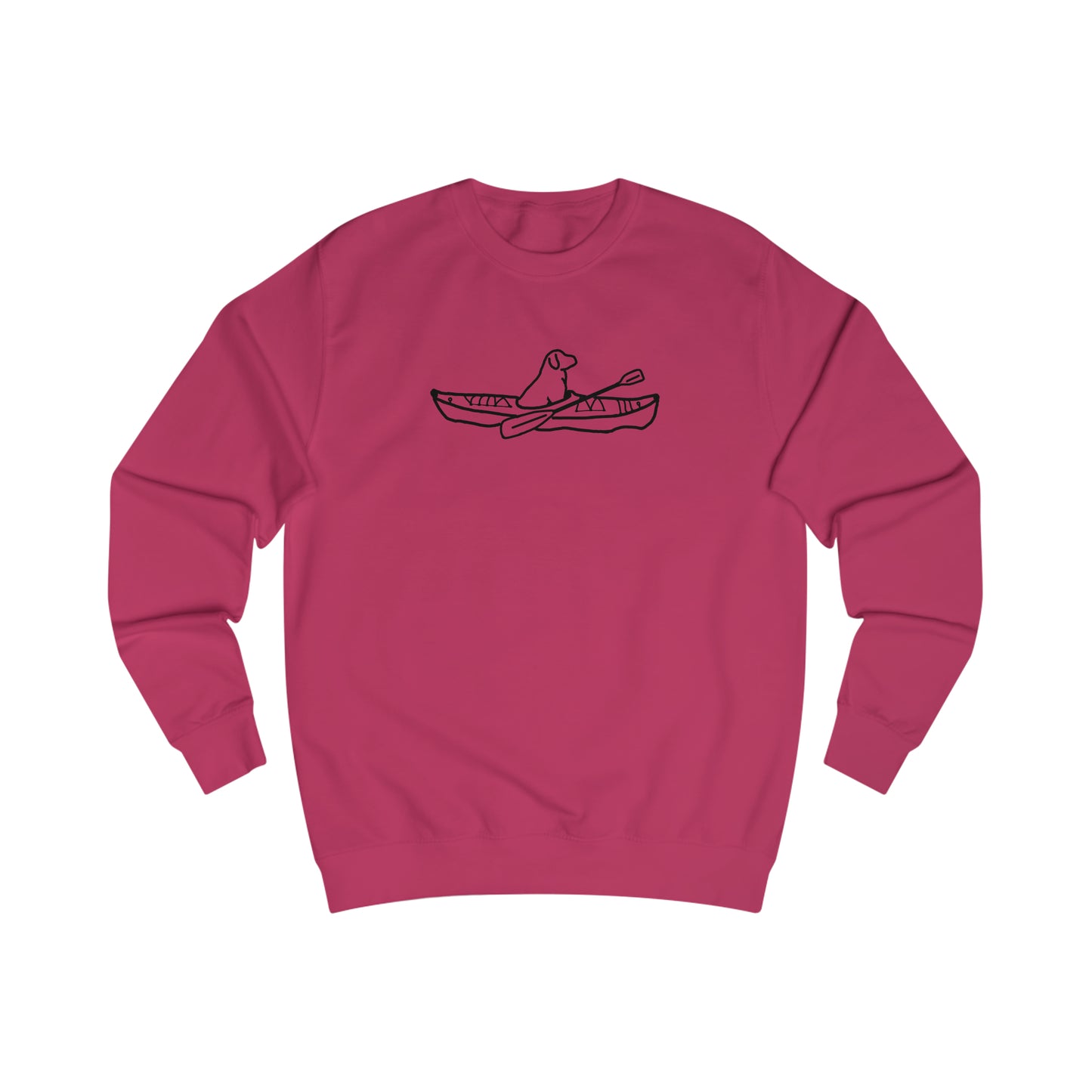Manitowish Waters Kayak Dog - Men's Sweatshirt