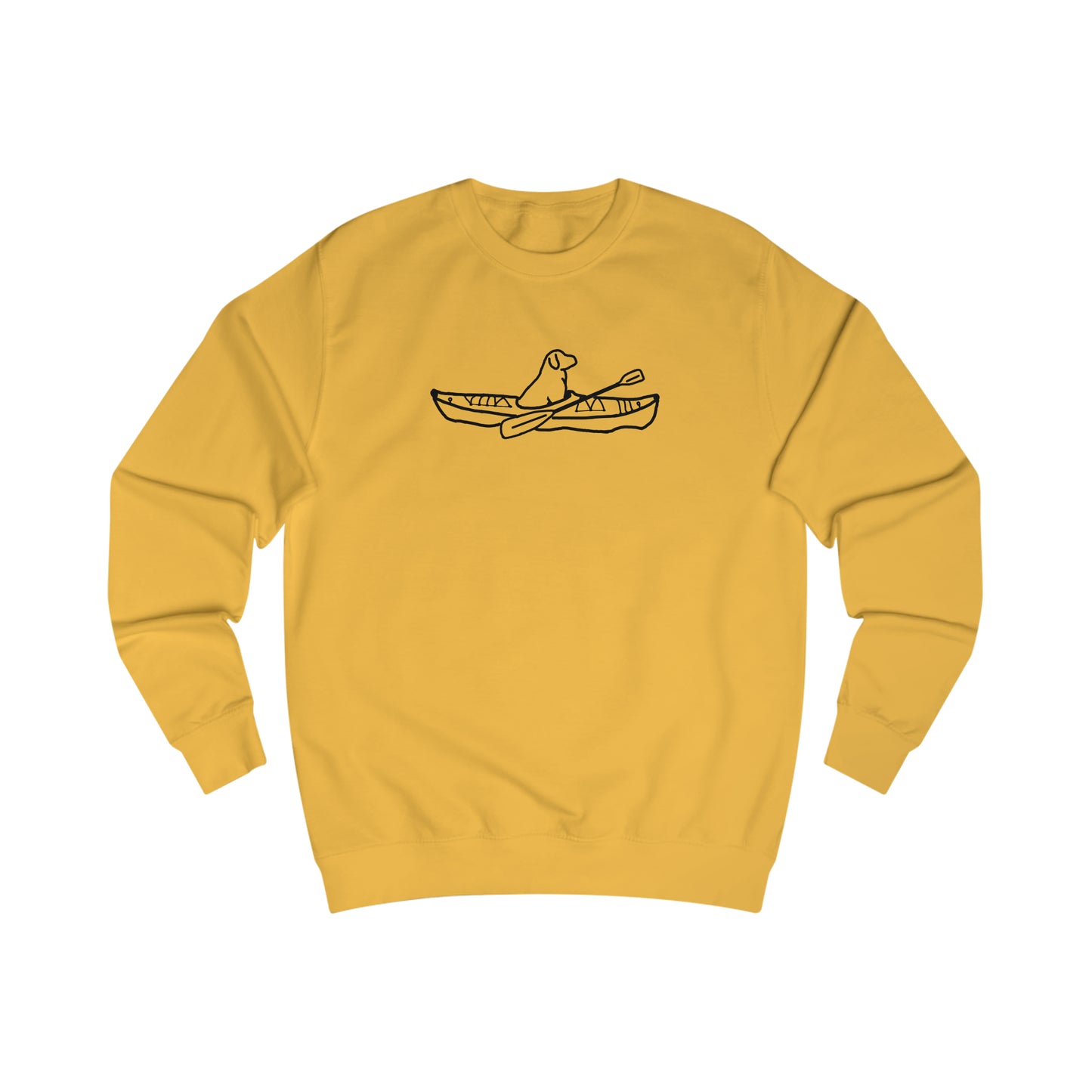 Manitowish Waters Kayak Dog - Men's Sweatshirt