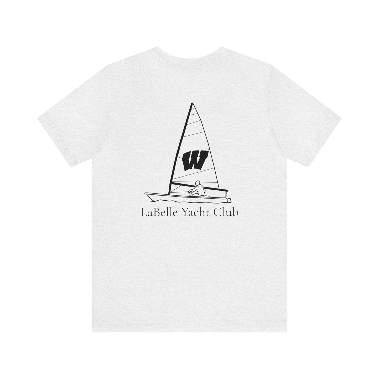 LaBelle Yacht Club Wisconsin Sailing - Unisex Lightweight Short Sleeve Tee