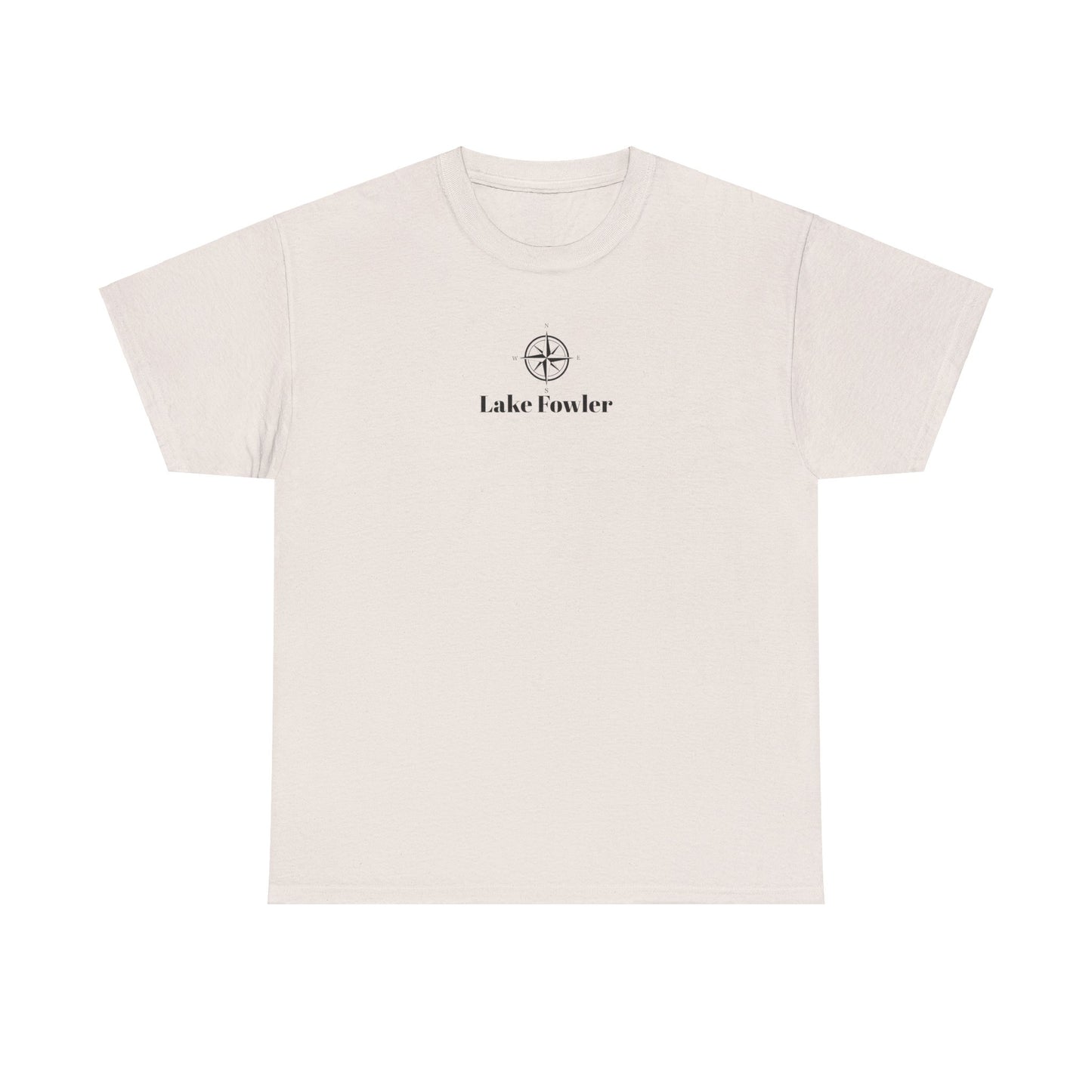 Lake Fowler Compass Rose Unisex Heavy Cotton Tee