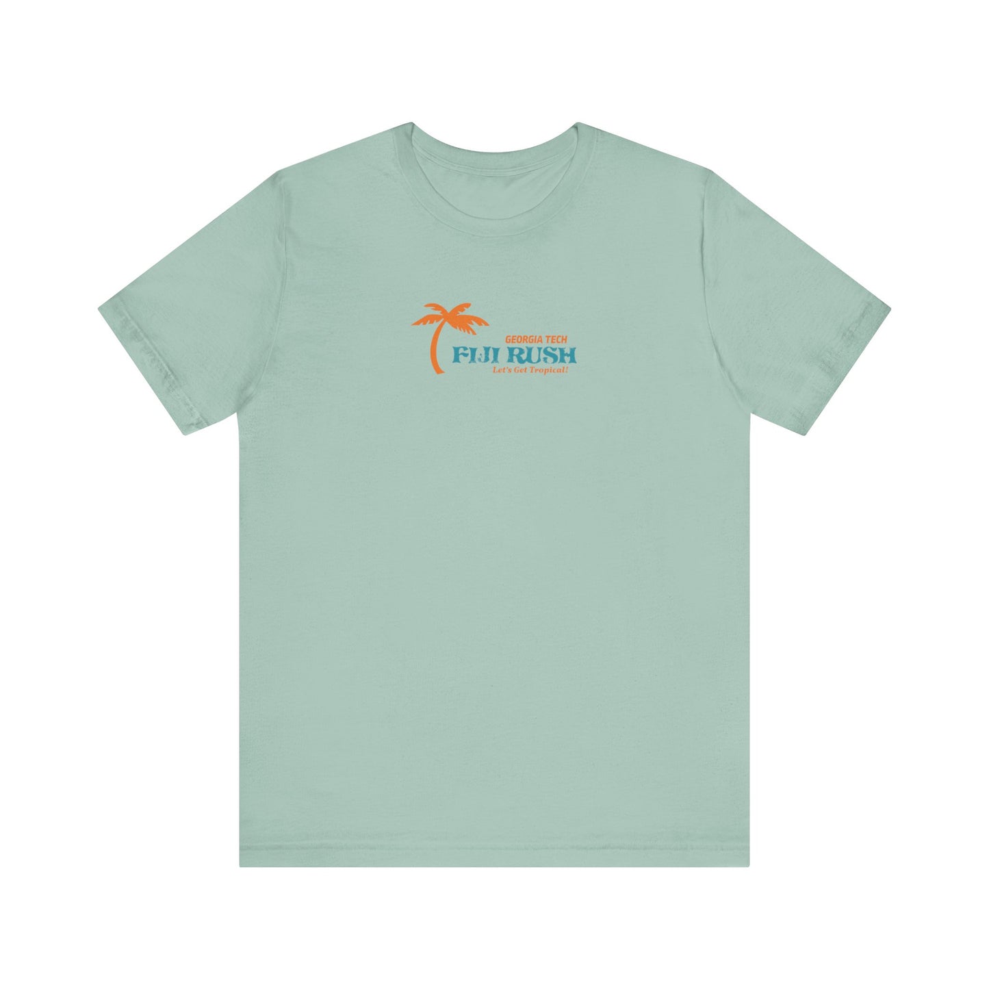 Georgia Tech Fiji Rush Unisex Lightweight Short Sleeve Tee