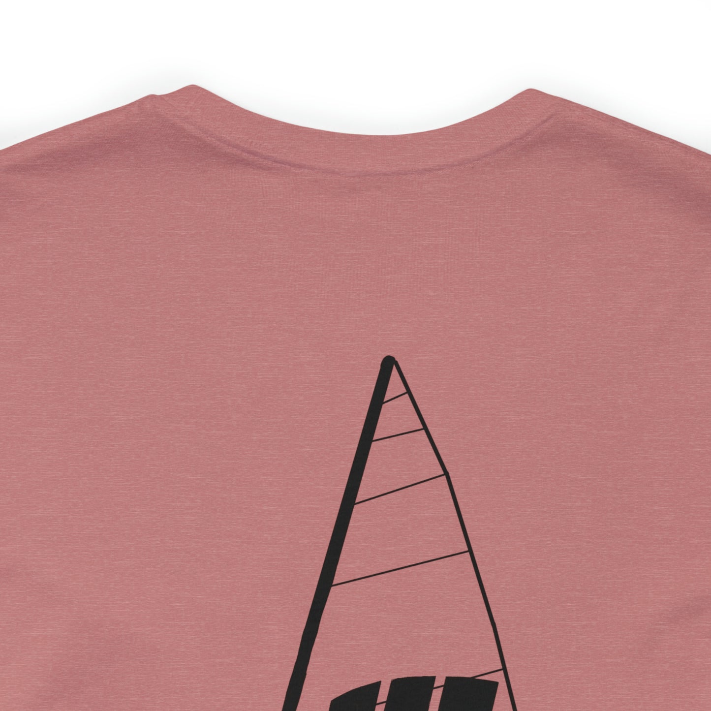 Mendota/Monona , sailboat Badger Logo - Bella & Canvas Short Sleeve