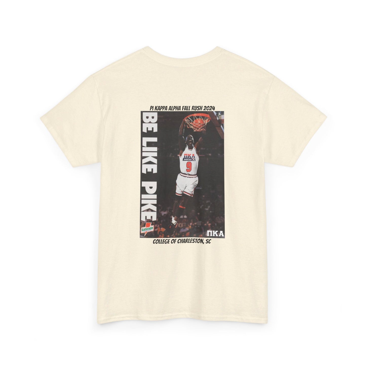 College of Charleston Pike Fall Rush 24 - Unisex Heavy Cotton Tee