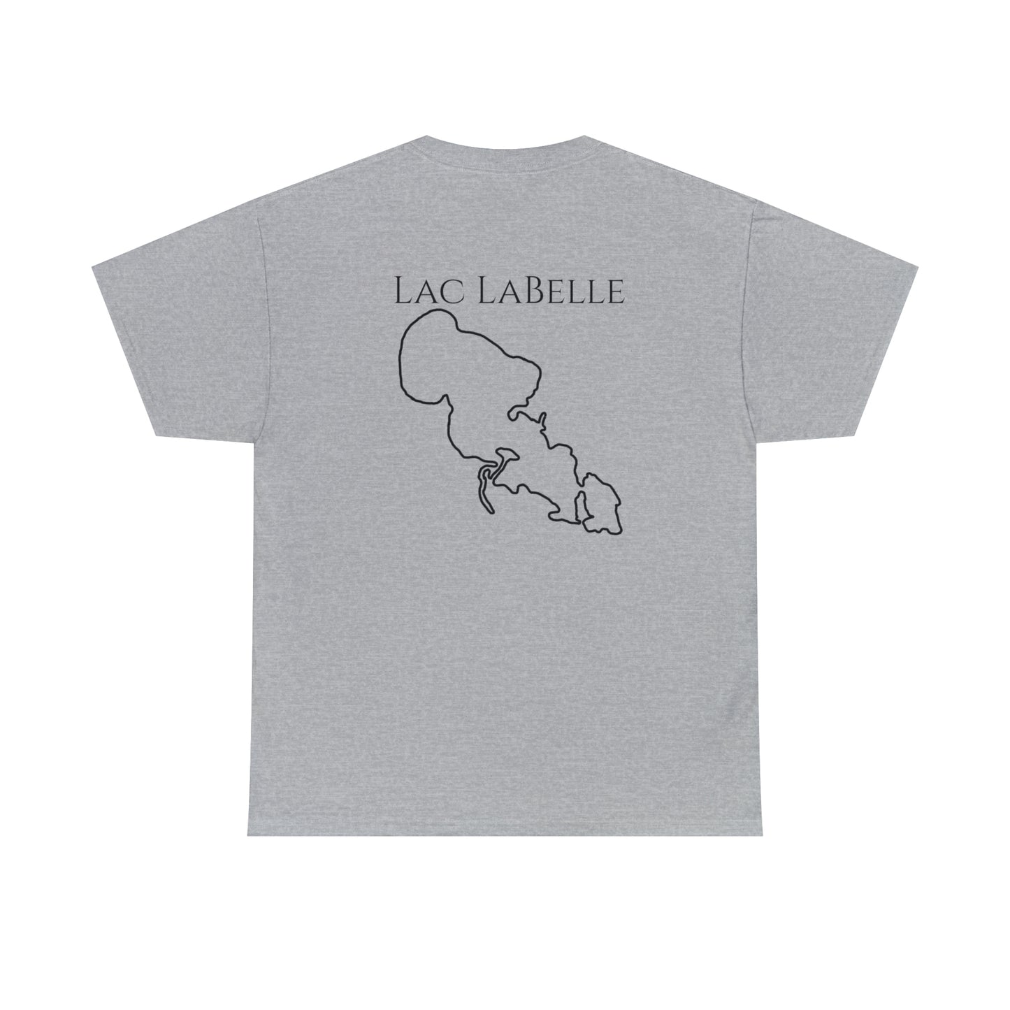 Sailboat Patch - Lac LaBelle Unisex Heavy Tee Shirt
