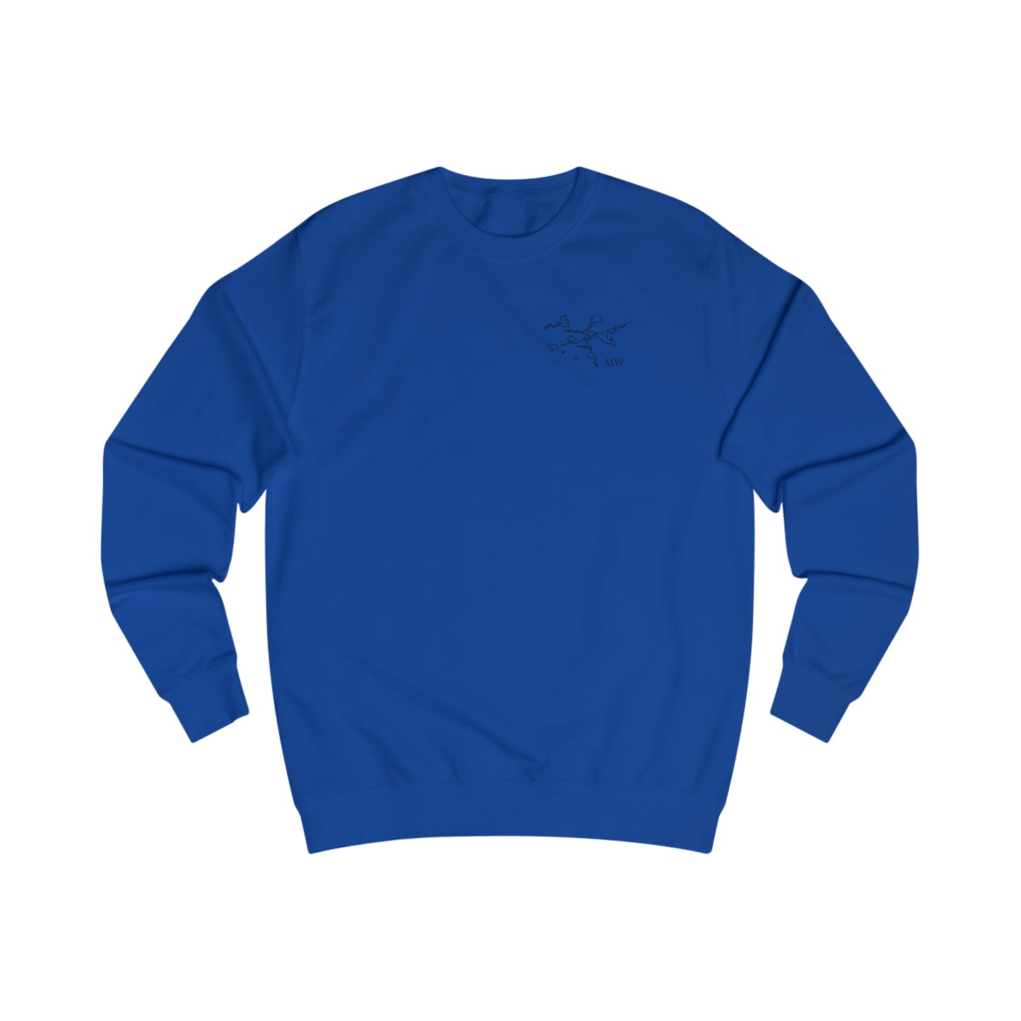 Manitowish Waters Wisconsin Sailing - Men's Crewneck