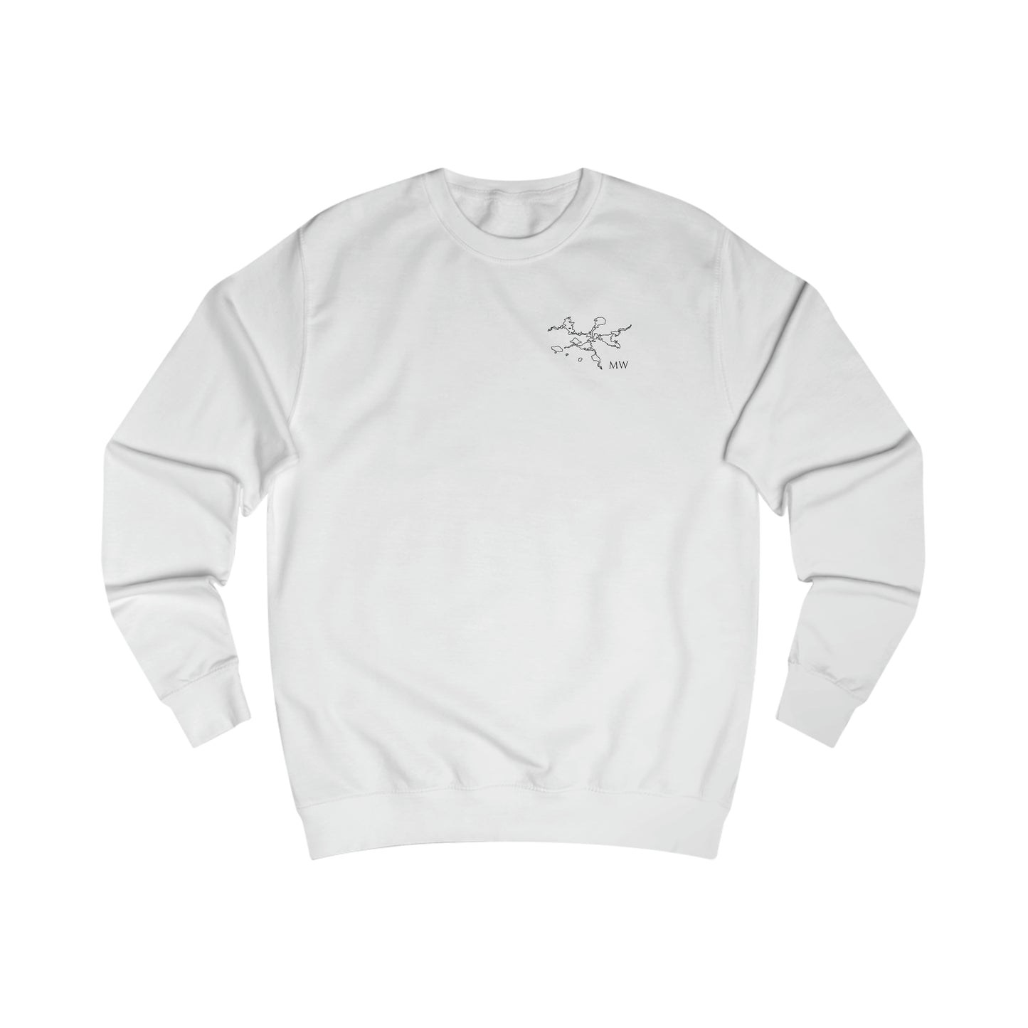 Manitowish Waters Wisconsin Sailing - Men's Crewneck