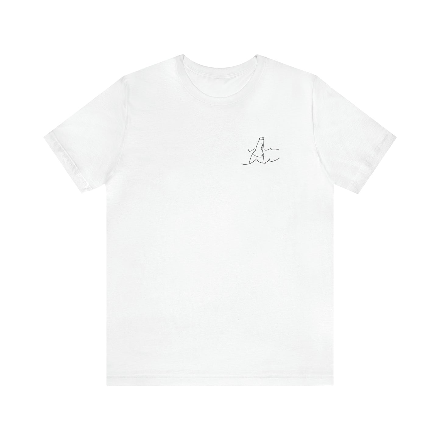 Bottle Patch - lac LaBelle Unisex Lightweight Short Sleeve Tee