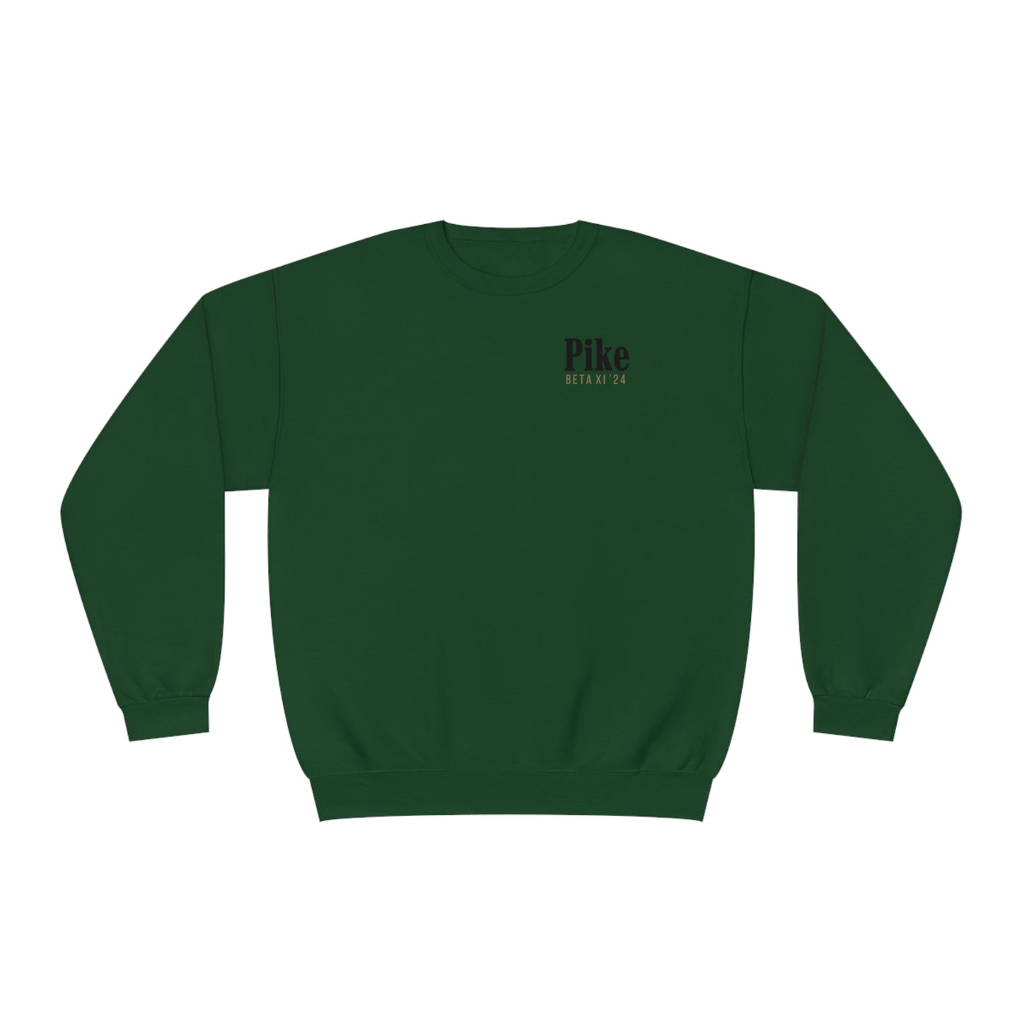 Pike Mockup 1 Crewneck Sweatshirt budwiser red