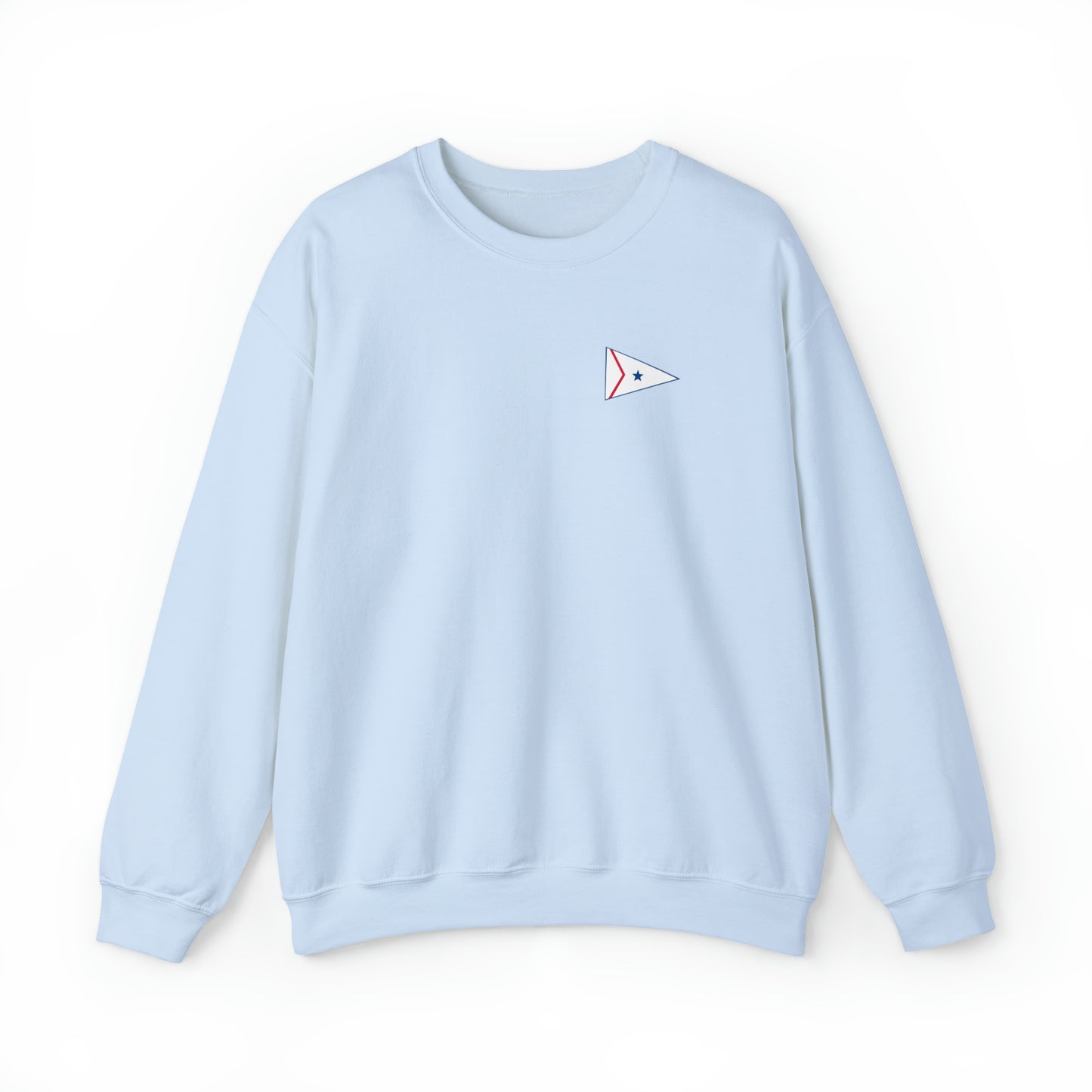 LaBelle Yacht Club Patch Plain Unisex Crewneck Sweatshirt Heavy Blend™