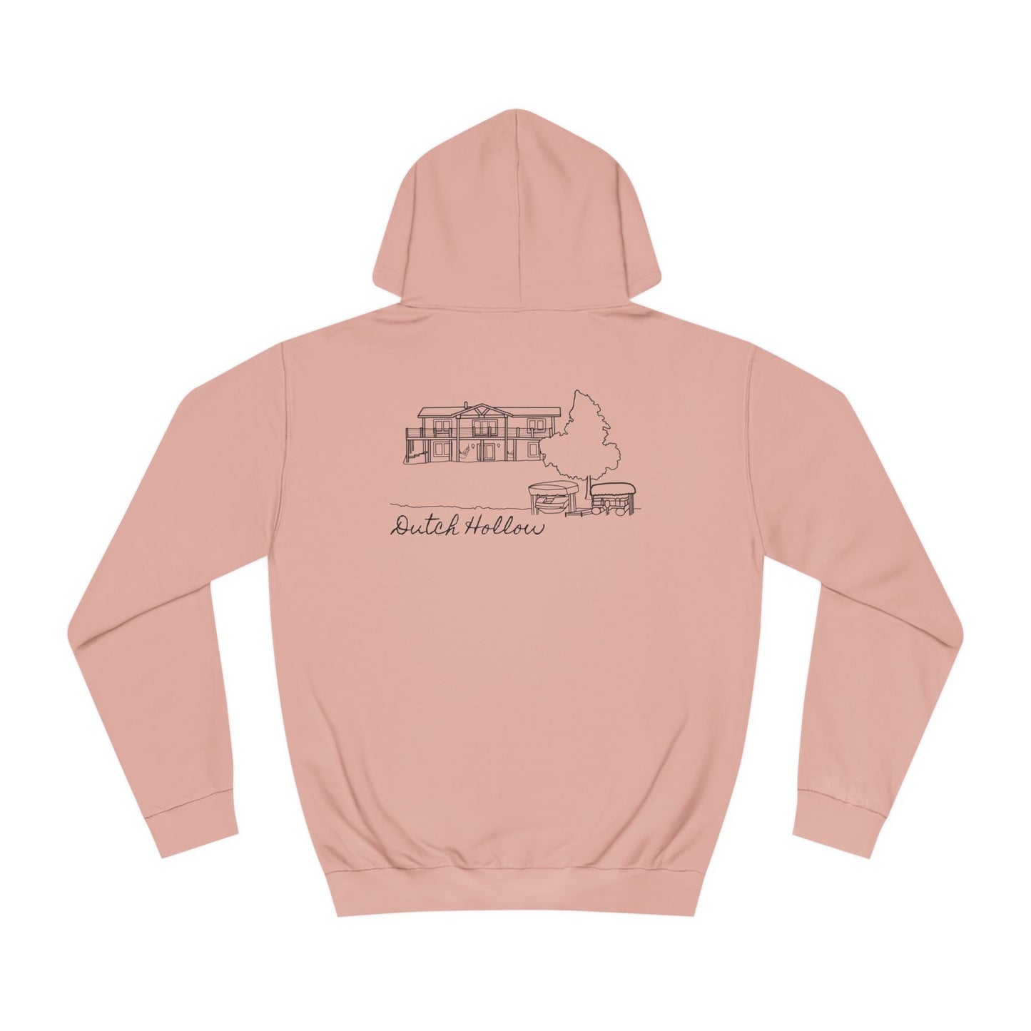 Beer Die Dutch Hollow Cabin Unisex Medium Weight Hoodie