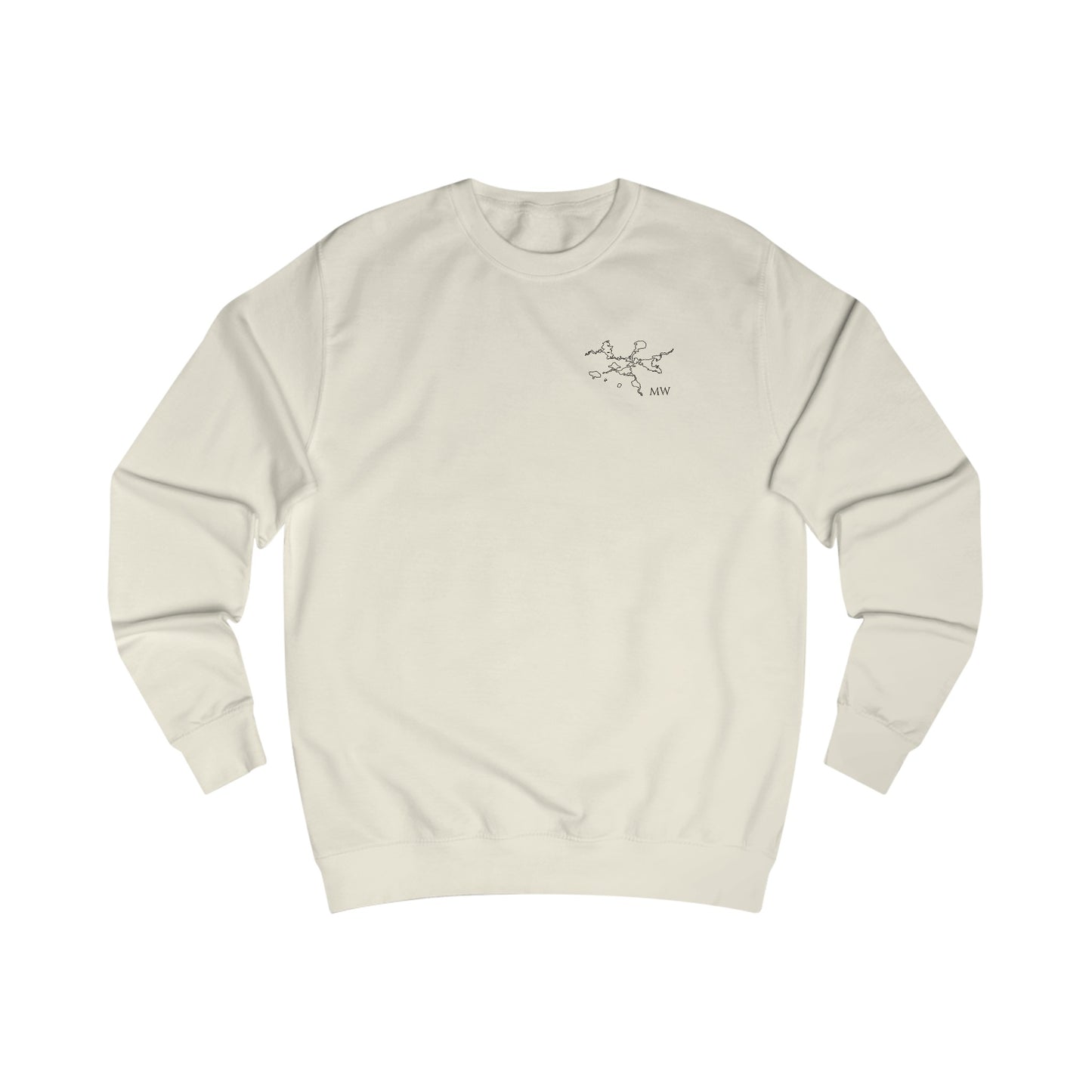 Unisex Crewneck Sweatshirt (Float Plane With Coordinates)