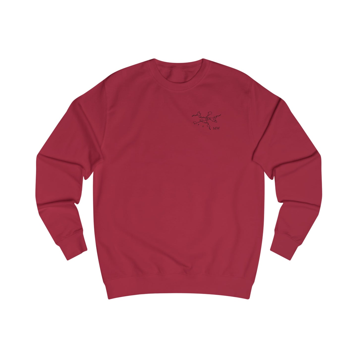 Unisex Crewneck Sweatshirt (Float Plane With Coordinates)
