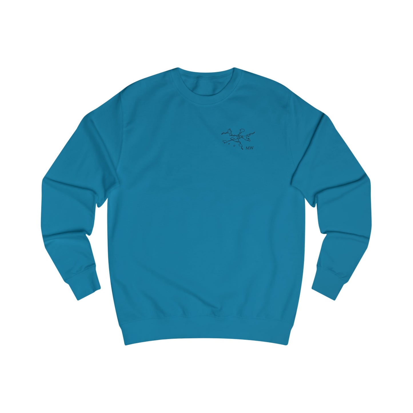 Unisex Crewneck Sweatshirt (Float Plane With Coordinates)