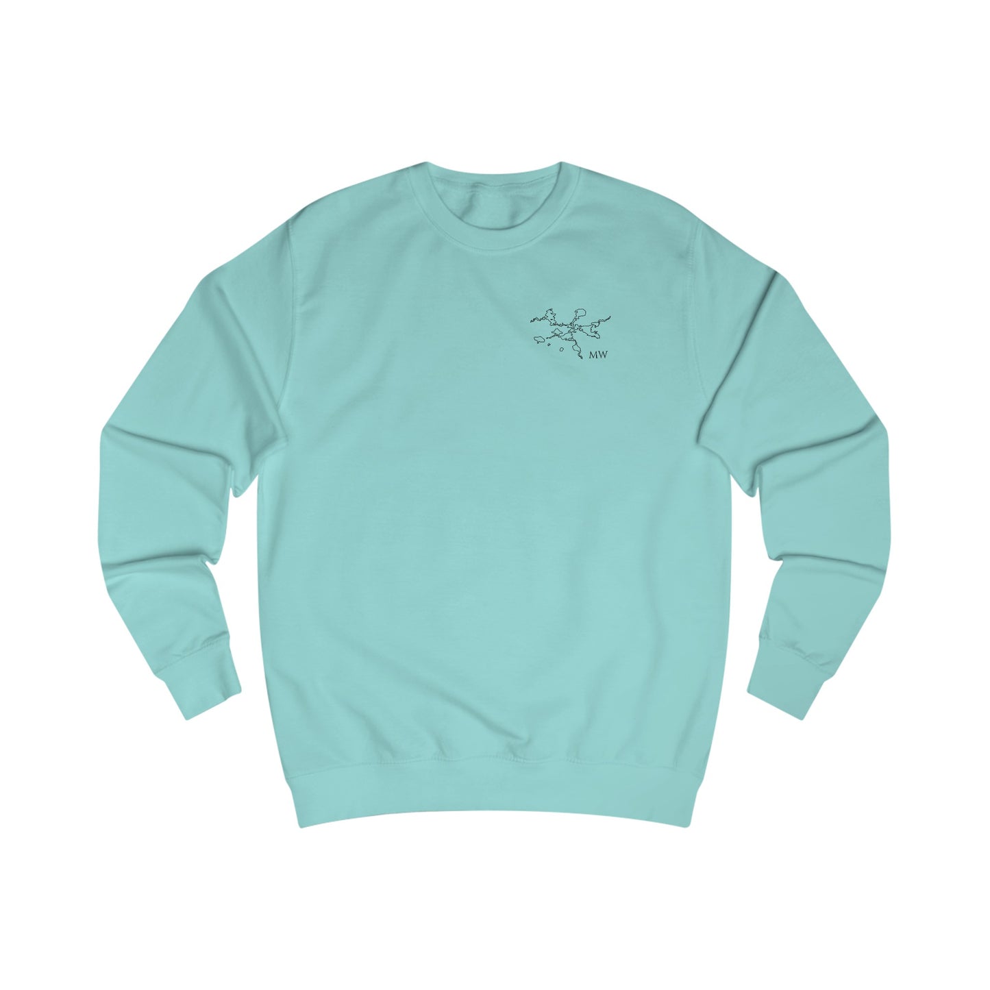 Unisex Crewneck Sweatshirt (Float Plane With Coordinates)