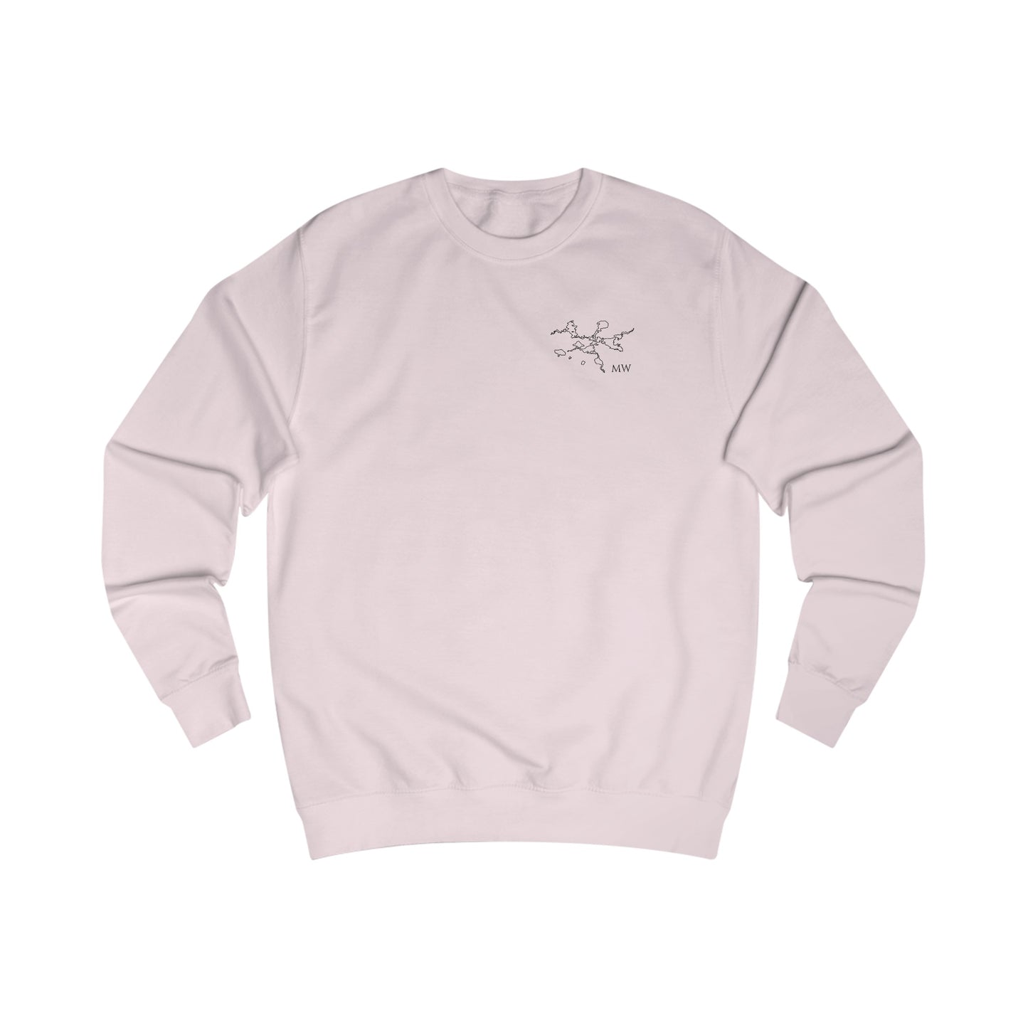 Unisex Crewneck Sweatshirt (Float Plane With Coordinates)