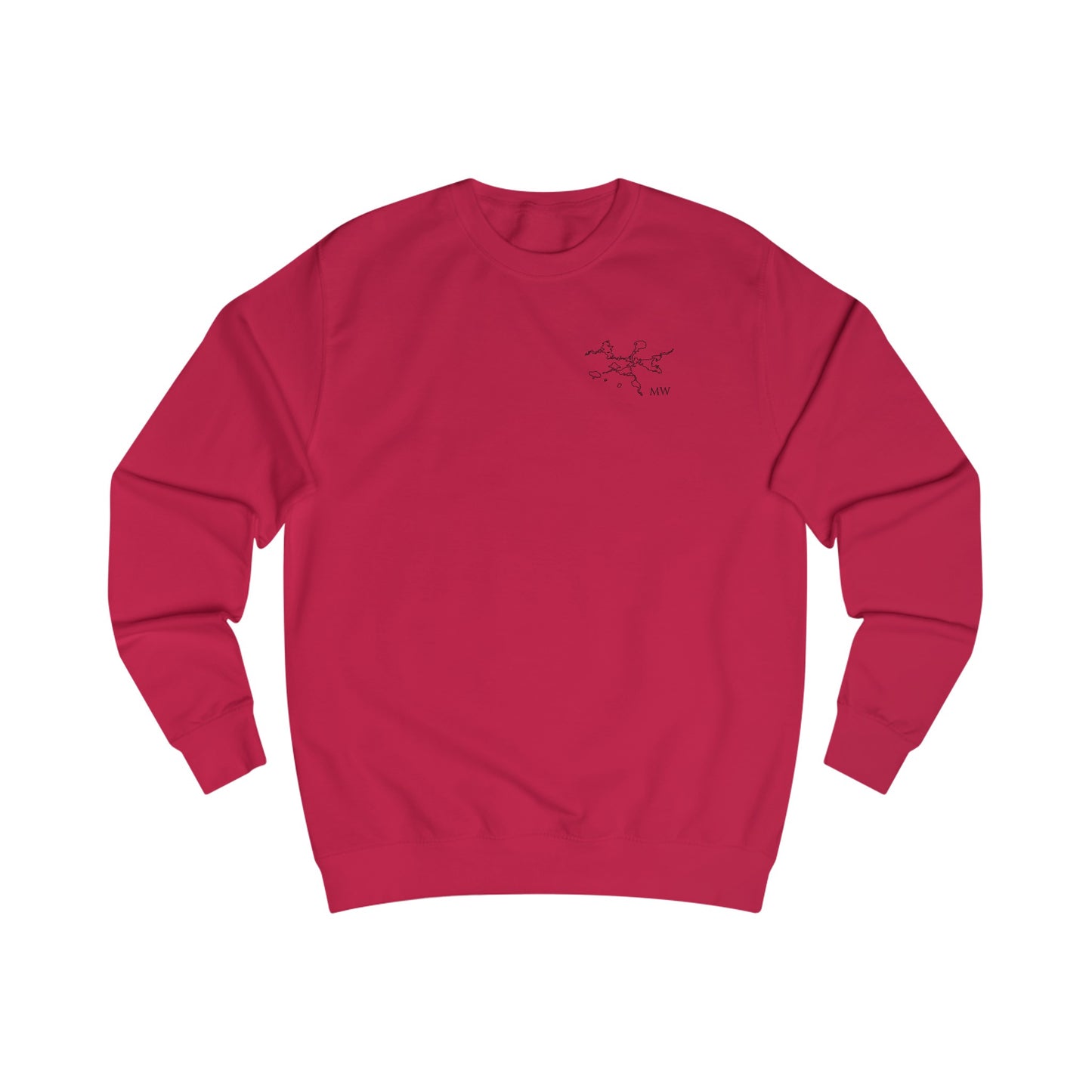 Unisex Crewneck Sweatshirt (Float Plane With Coordinates)