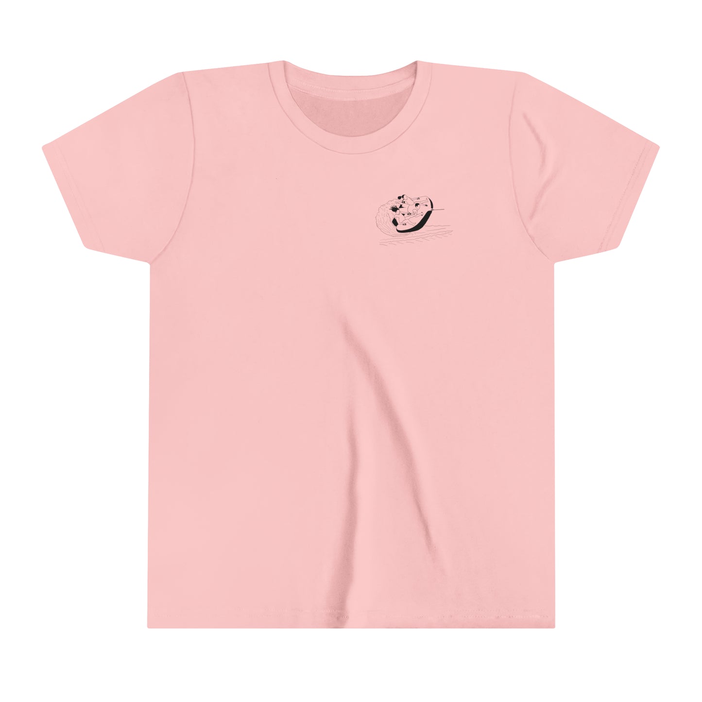Tubing Front Patch Youth Short Sleeve Tee