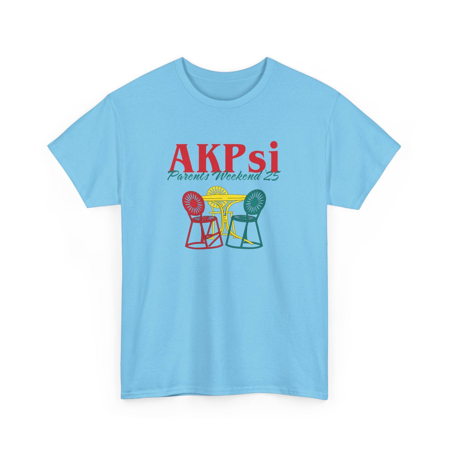 AKPsi Parents Weekend Unisex Heavy Cotton Tee - Celebrate with Comfort!