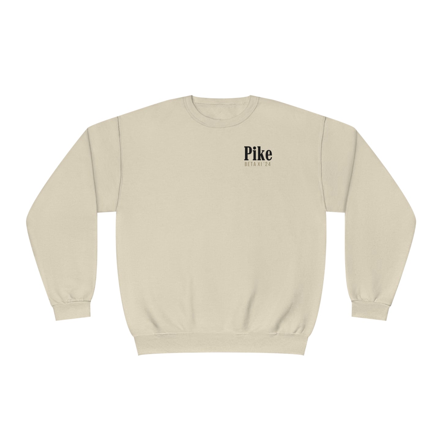 Pike Mockup 1 Crewneck Sweatshirt budwiser red