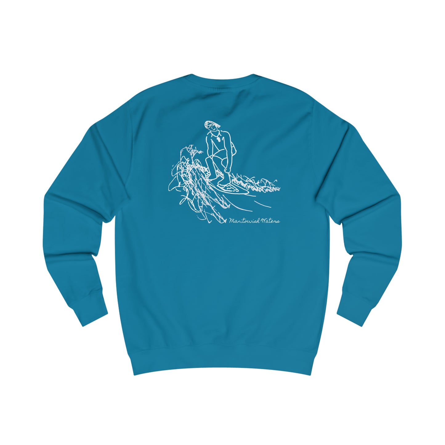 Manitowish Waters Surf Sketch - Men's Crewneck