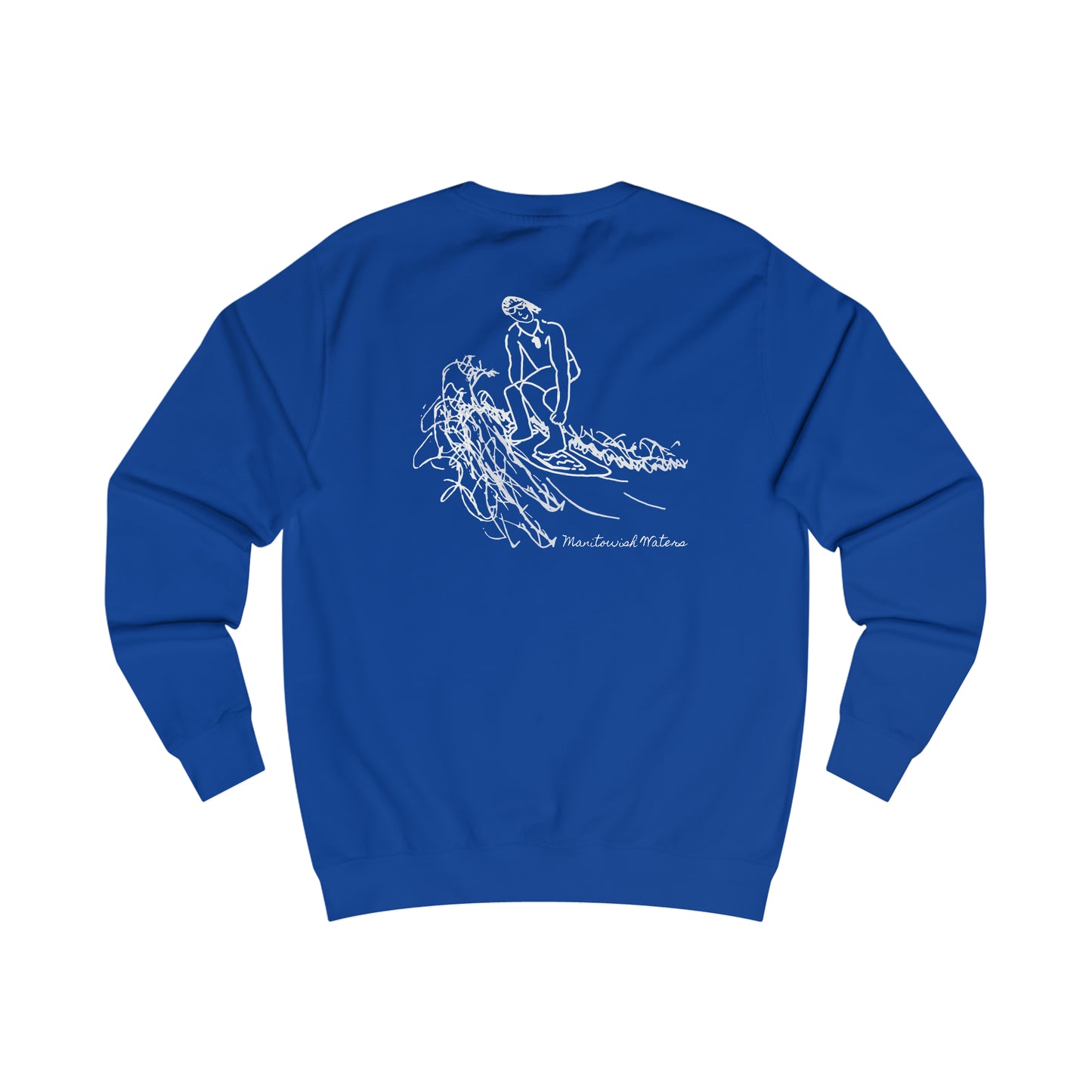 Manitowish Waters Surf Sketch - Men's Crewneck