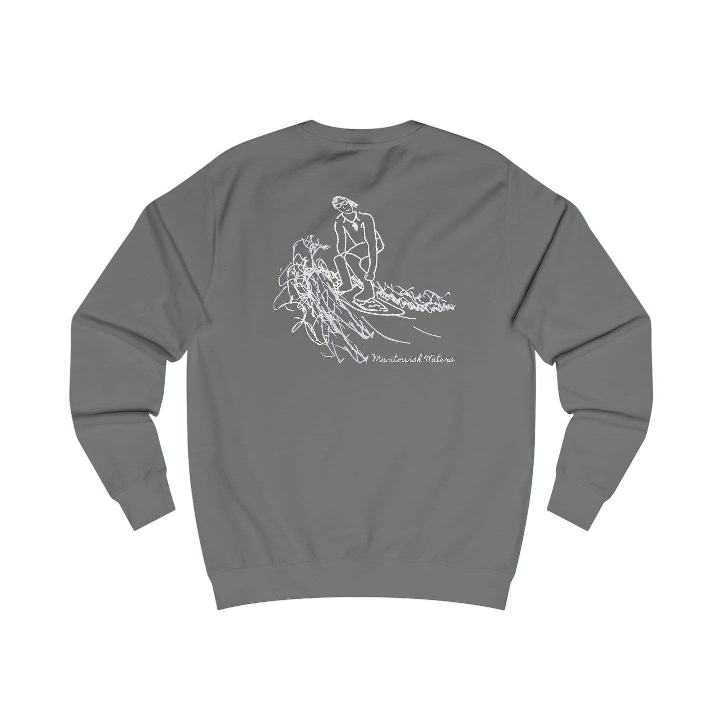 Manitowish Waters Surf Sketch - Men's Crewneck