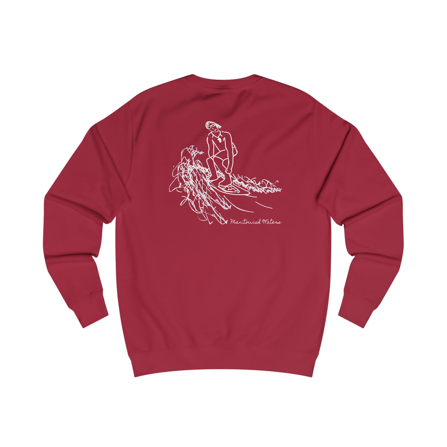Manitowish Waters Surf Sketch - Men's Crewneck
