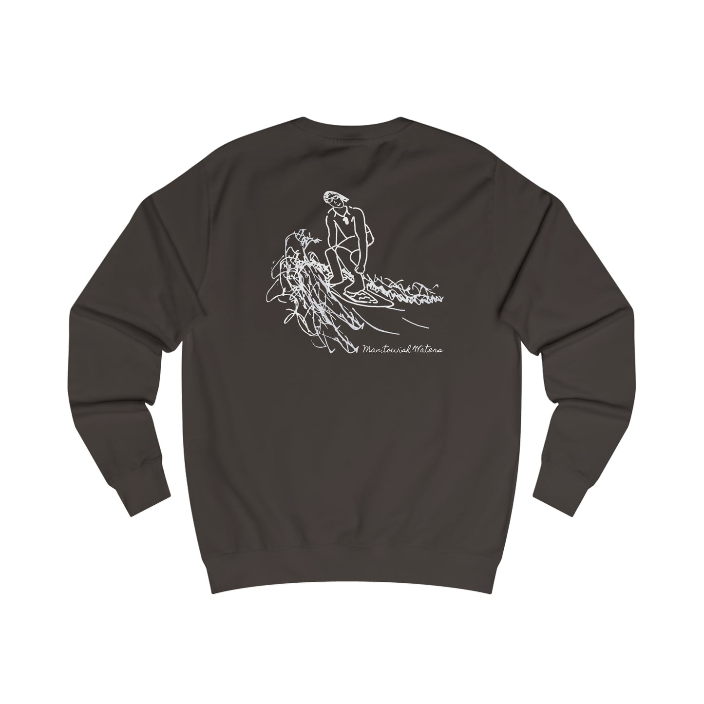 Manitowish Waters Surf Sketch - Men's Crewneck