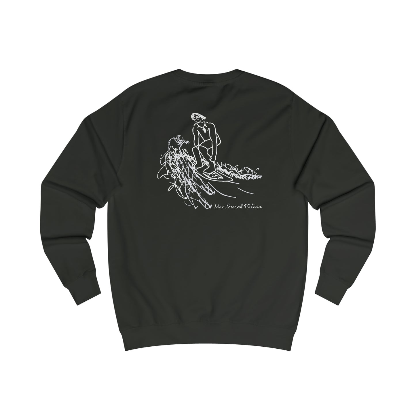 Manitowish Waters Surf Sketch - Men's Crewneck