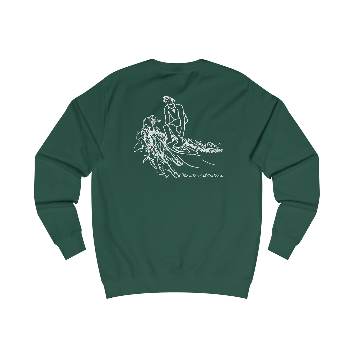 Manitowish Waters Surf Sketch - Men's Crewneck
