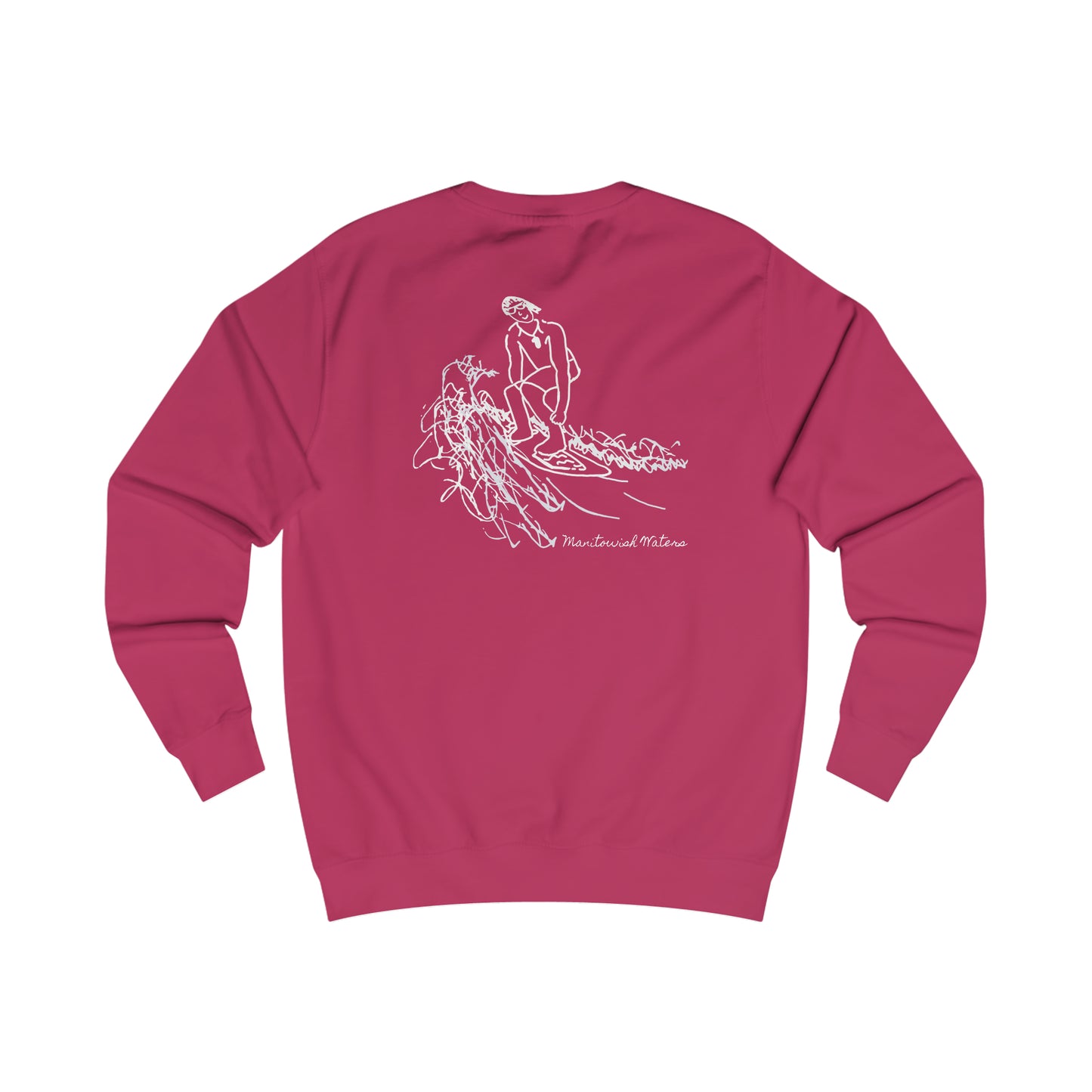Manitowish Waters Surf Sketch - Men's Crewneck