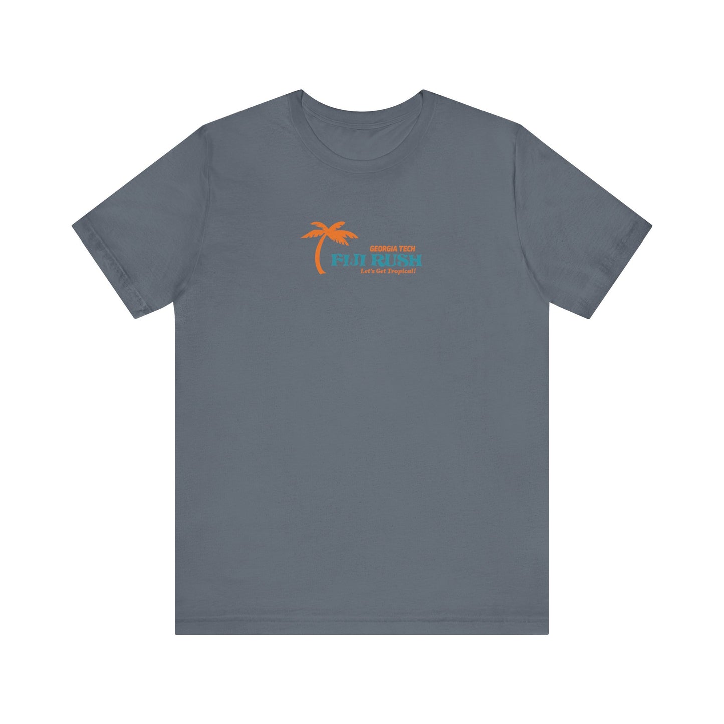 Georgia Tech Fiji Rush Unisex Lightweight Short Sleeve Tee