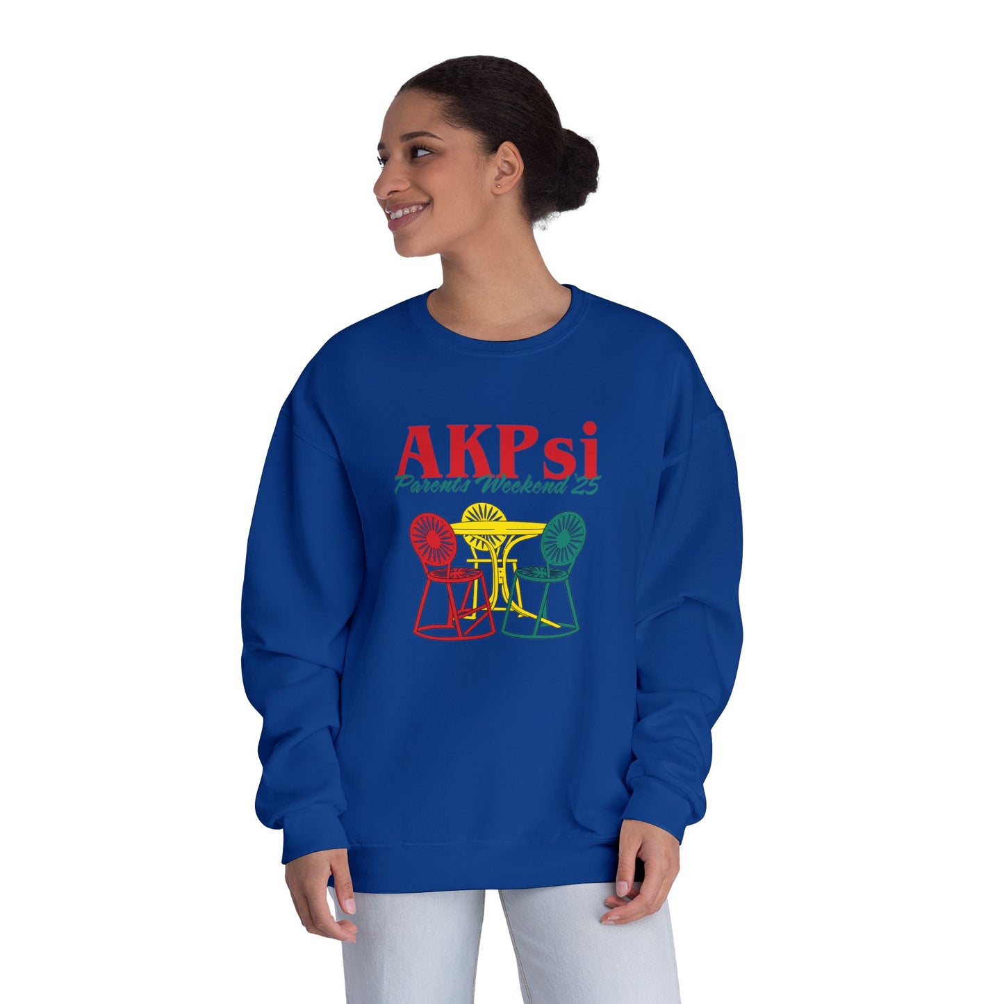 AKPsi Parents Weekend Crewneck Sweatshirt - Unisex, Cozy Comfort for Family Events