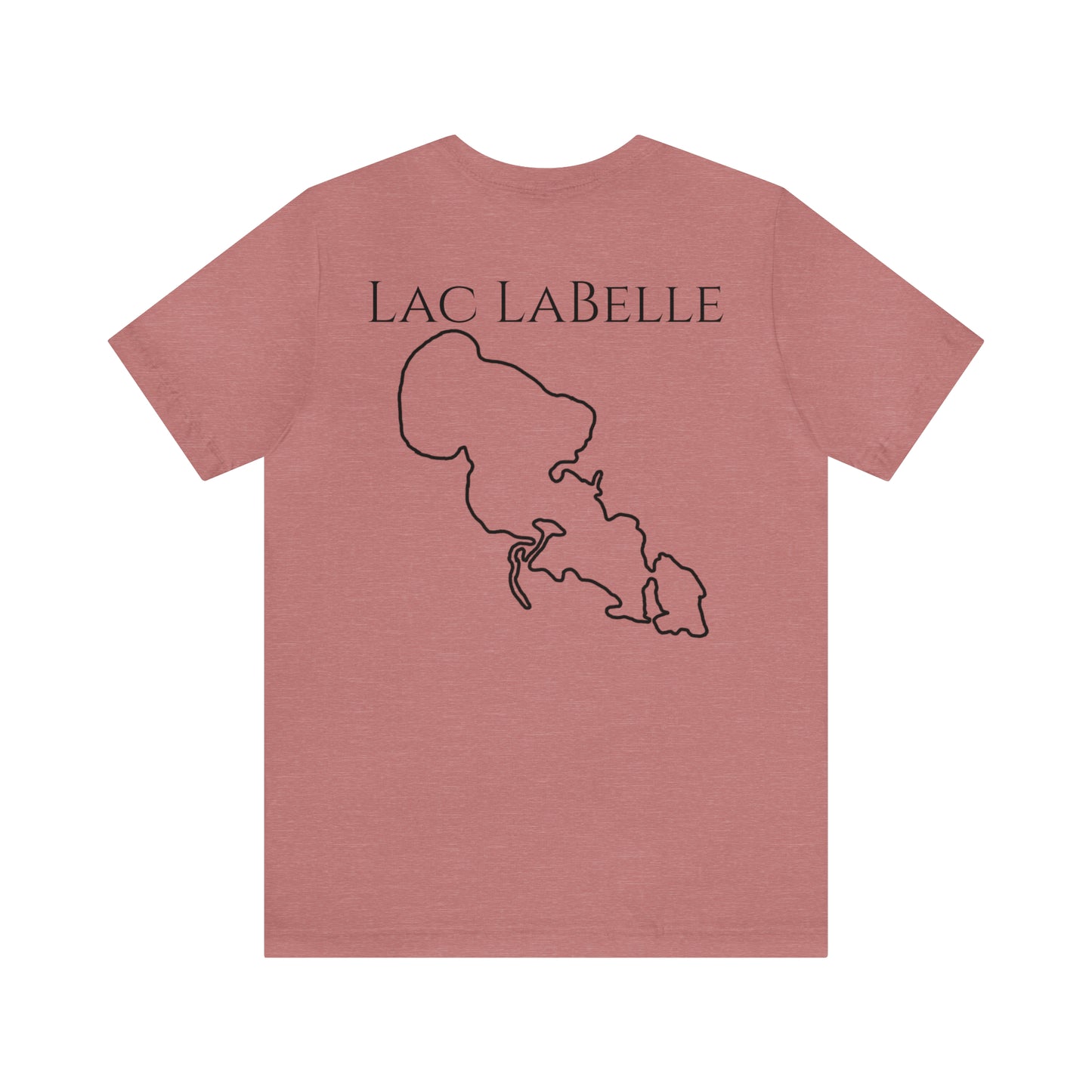 Bottle Patch - lac LaBelle Unisex Lightweight Short Sleeve Tee