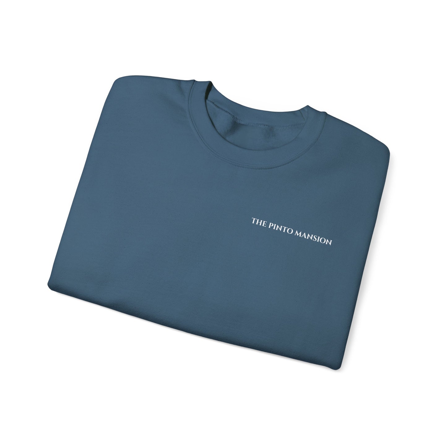 The Pinto Mansion Unisex Crewneck Sweatshirt Heavyblend