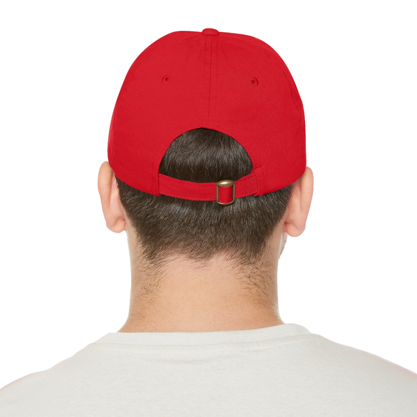 Park Lake Embroidered Hat with Leather Patch
