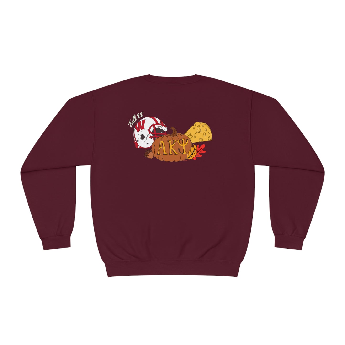 Fall 22 AkPsi With Leaf - Unisex NuBlend® Crewneck Sweatshirt