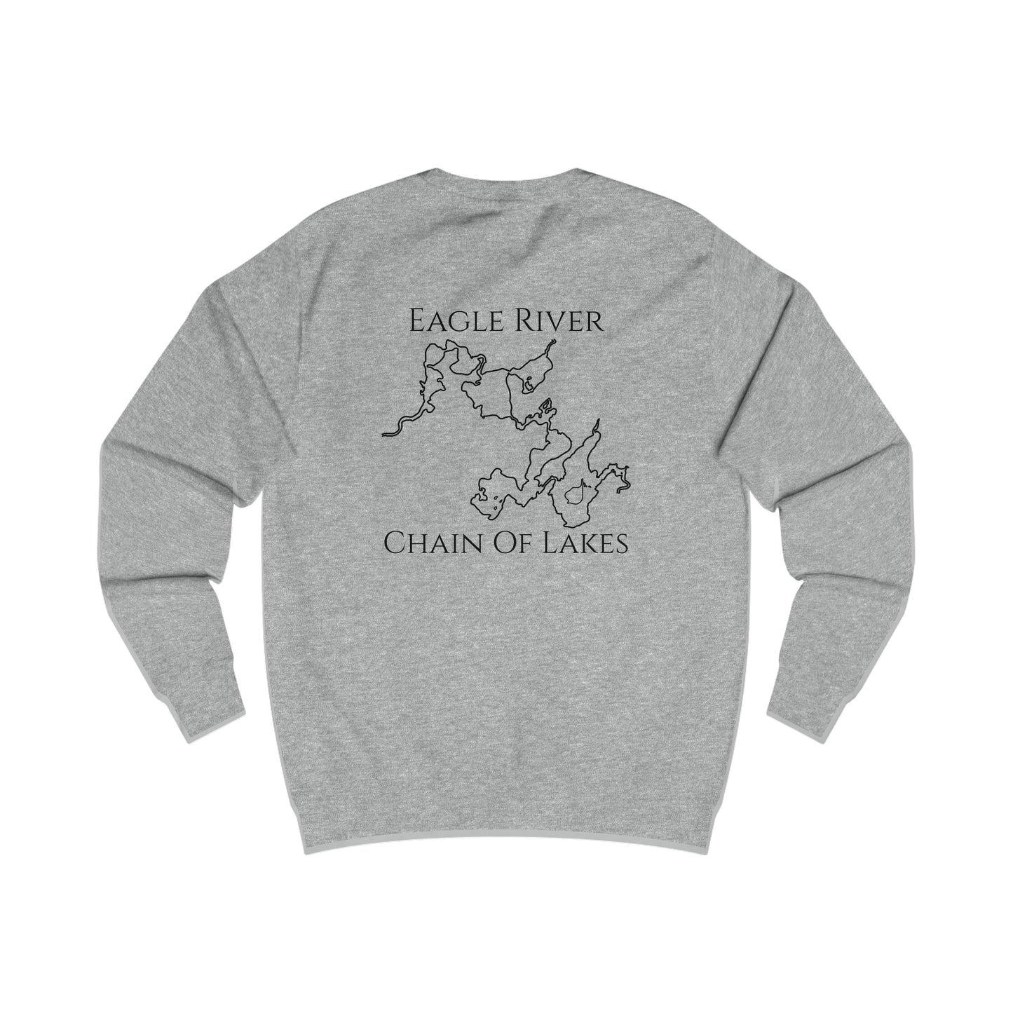 Eagle River Kayak Girl - Men's Crewneck