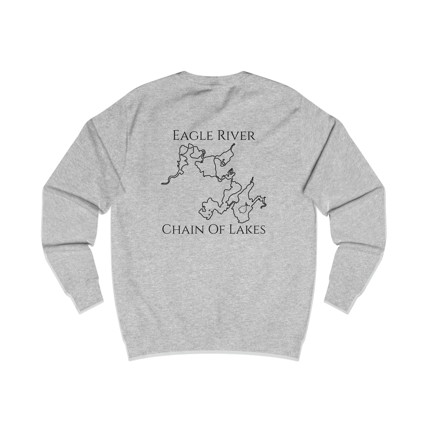 Eagle River Kayak Girl - Men's Crewneck